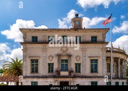 Tägliches Leben in Miami City, Florida, USA Stockfoto