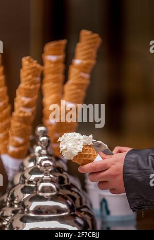 Ice Cream Stockfoto