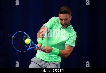 Aktenfoto vom 11-06-2019 von Liam Broady. Ausgabedatum: Dienstag, 6. April 2021. Stockfoto