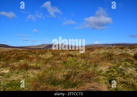 Heptonstall Moor, Pennines, Pennine Way, West Yorkshire Stockfoto