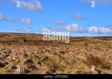 Heptonstall Moor, Pennines, Pennine Way, West Yorkshire Stockfoto