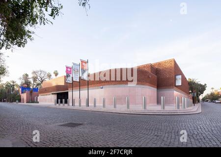 Yves Saint Laurent Museum in Marrakesch, Marokko Stockfoto