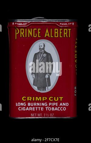 Prince Albert Pipe Tobacco Stockfoto