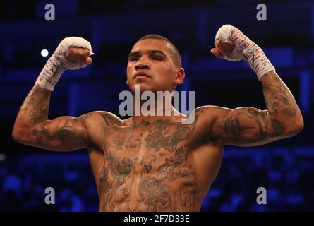 Aktenfoto vom 28-07-2018 von Conor Benn. Ausgabedatum: Dienstag, 6. April 2021. Stockfoto