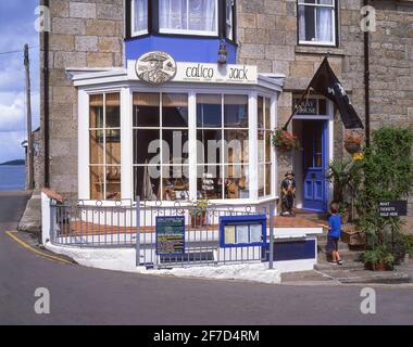 Calico Jacks Restaurant, The Bank, St Mary's, Hugh Town, Isles of Scilly, Cornwall, England, Vereinigtes Königreich Stockfoto