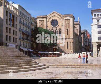 Placa de Sant Joan, Lleida (Lerida), Provinz Lleida, Katalonien, Spanien Stockfoto