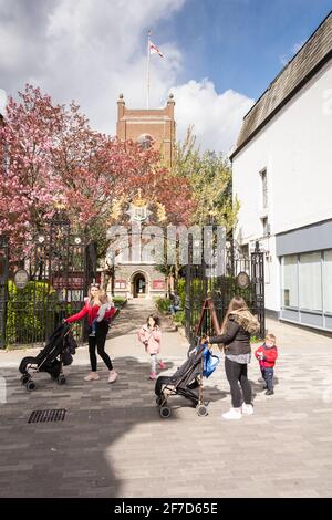 All Saints Church, Market Place, Kingston upon Thames, Kingston, Surrey, GROSSBRITANNIEN Stockfoto