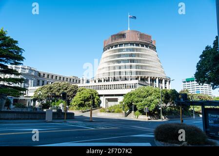 Regierungsgebäude von Neuseeland, Wellington Stockfoto