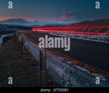 Shetland Rush Hour Stockfoto