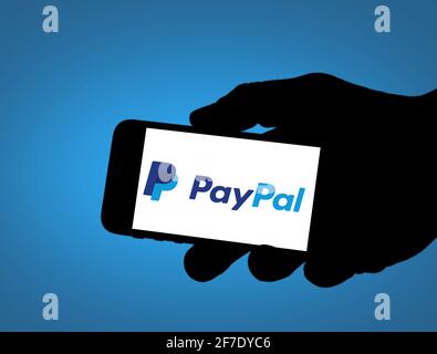 PayPal-Unternehmen Stockfoto