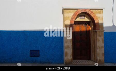 Die Kasbah der Udayas in Rabat, der Hauptstadt Marokkos Stockfoto