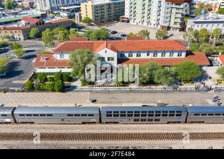 Amtrak Bahnhof Tucson, Arizona, AZ, USA Stockfoto