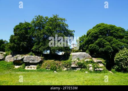 Mount Edgcumbe rockt auf Tunbridge Wells Common, Royal Tunbridge Wells, Kent, England Stockfoto