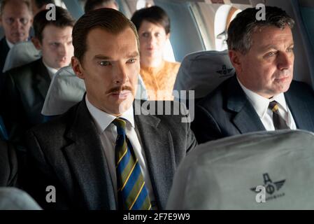 VERÖFFENTLICHUNG: 19. März 2021 TITEL: The Courier STUDIO: Lionsgate REGIE: Dominic Cooke PLOT: Der Spion des Kalten Krieges Greville Wynne und seine russische Quelle versuchen, die Krise der kubanischen Raketen zu beenden. HAUPTROLLE: BENEDICT CUMBERBATCH als Greville Wynne. (Kreditbild: © Lionsgate/Entertainment Picturs) Stockfoto