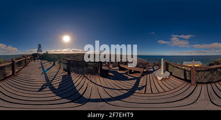 360 Grad Panorama Ansicht von Punta Flecha