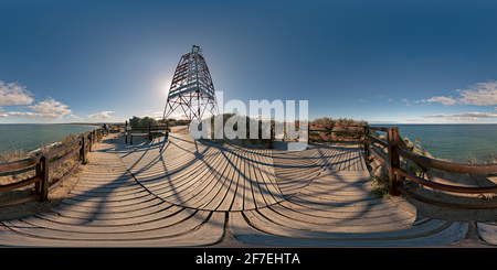 360 Grad Panorama Ansicht von Punta Flecha