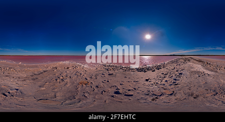 360 Grad Panorama Ansicht von Salina Chica.