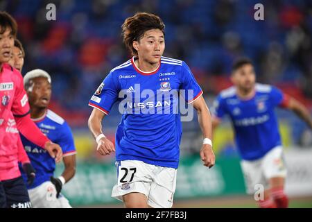 Ken Matsubara von Yokohama F.Marinos während des Fußballmatches der J1 League 2021 zwischen Yokohama F.Marinos und Cerezo Osaka im Nissan Stadium in Yokohama, Kanagawa, Japan, am 6. April 2021. Quelle: AFLO/Alamy Live News Stockfoto