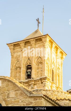 Kirche des Heiligen Lazarus, Ende des 9. Jahrhunderts, in Larnaca, Zypern, Europa Stockfoto