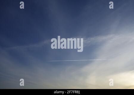 Wolken am Himmel Stockfoto