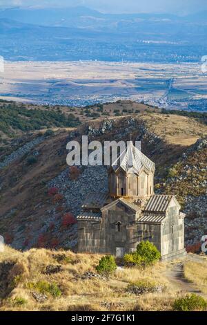 Armenien, Pasardschik, Yerevan, Kirche von surb Astvatsatsin auch als Vahramashen Kirche Amberd Festung entfernt an den Hängen des Berges Aragats bekannt, Stockfoto