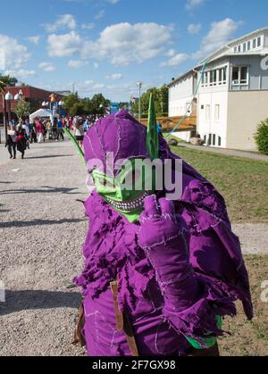 Das Spiel- und Cosplay-Festival NärCon Sommer an der Universität Linköping, Linköping, Schweden. Stockfoto