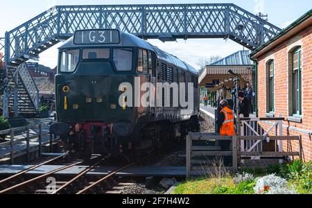 Lokomotive Der Klasse 31 Stockfoto