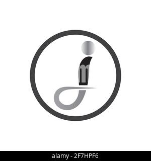 Kreativer Buchstabe J Logo Vorlage Illustration Design Stock Vektor