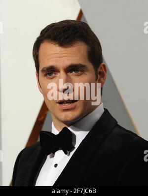 Henry Cavill kommt zur 88. Oscar-Verleihung, die am Sonntag, den 28. Februar 2016 im Dolby Theater in Hollywood, Kalifornien, stattfindet. Foto von Jennifer Graylock-Graylock.com 917-519-7666 Stockfoto