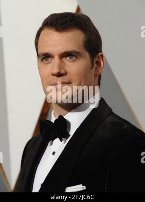 Henry Cavill kommt zur 88. Oscar-Verleihung, die am Sonntag, den 28. Februar 2016 im Dolby Theater in Hollywood, Kalifornien, stattfindet. Foto von Jennifer Graylock-Graylock.com 917-519-7666 Stockfoto