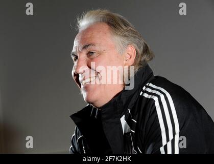 GERRY FRANCIS 1ST TEAMCOACH MIT STOKE FC. 6/5/2011. BILD DAVID ASHDOWN Stockfoto