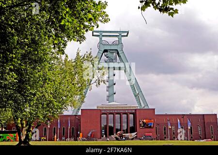 Deutsche Bergbau-Museum Bochum (DBM);  Deutsche Bergbau-Museum Bochum, größte Bergbaumuseum der Welt Stockfoto