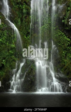 Rhaeadr Ceunant Mawr, Llanberis. Stockfoto