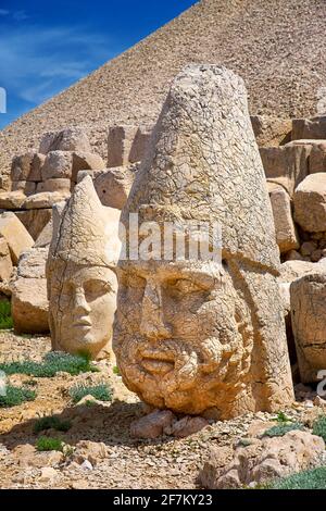 Berg Nemrut Dagi National Park, Türkei, UNESCO Stockfoto