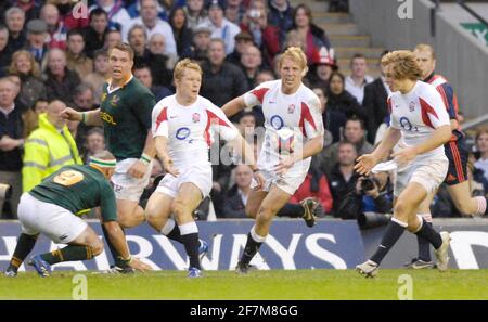 ENGLAND V SÜDAFRIKA 18/11/2006 BILD DAVID ASHDOWNRUGBY ENGLAND Stockfoto