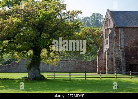 Torhaus der Abtei Cleeve die Überreste eines mittelalterlichen Klosters In der Nähe von Washford in West Somerset, Großbritannien Stockfoto