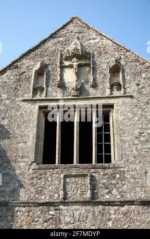 Torhaus der Abtei Cleeve die Überreste eines mittelalterlichen Klosters In der Nähe von Washford in West Somerset, Großbritannien Stockfoto