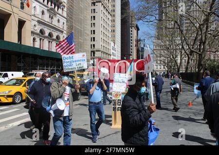New York City. USA. April 2021: Stockfoto