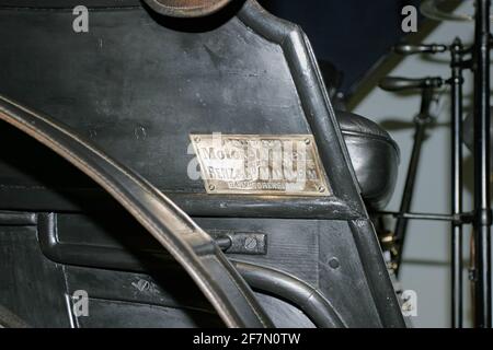 Benz Vis-à-Vis, Mercedes Museum, Stuttgart Stockfoto