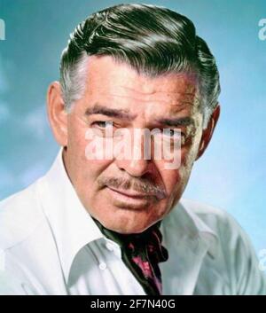 CLARK GABLE (1901-1960) amerikanischer Schauspieler über 1940 Stockfoto