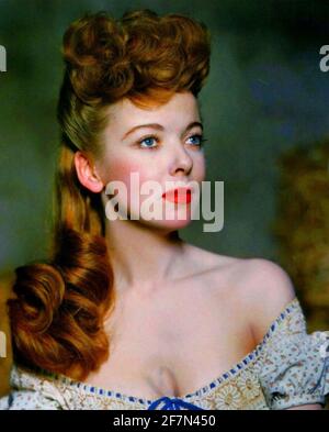 IDA LUPINO (1918-1995) Anglo-amerikanische Filmschauspielerin um 1947 Stockfoto