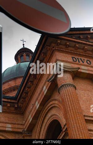 St. Stefano Protomartire Kathedrale. Casalmaggiore, Lombardia, Italia Stockfoto