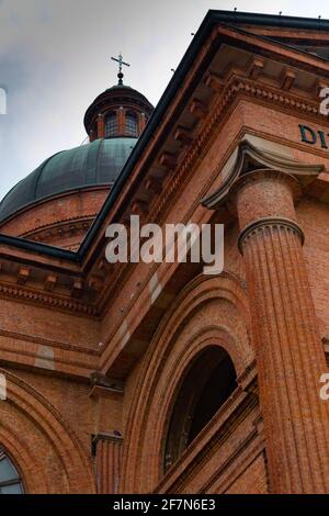 St. Stefano Protomartire Kathedrale. Casalmaggiore, Lombardia, Italia Stockfoto