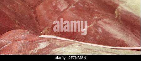 The Amazing Painted Hills of Oregon Stockfoto