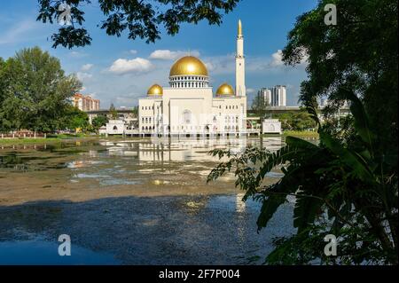 Puchong Perdana Moschee, Selangor, Malaysia Stockfoto