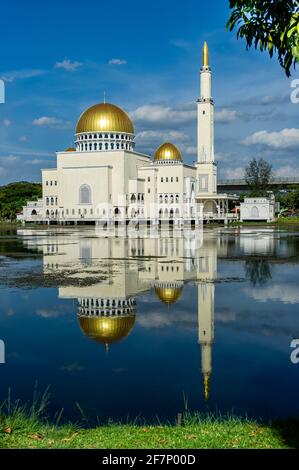 Puchong Perdana Moschee, Selangor, Malaysia Stockfoto