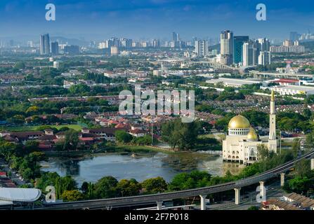 Puchong Perdana Moschee, Selangor, Malaysia Stockfoto