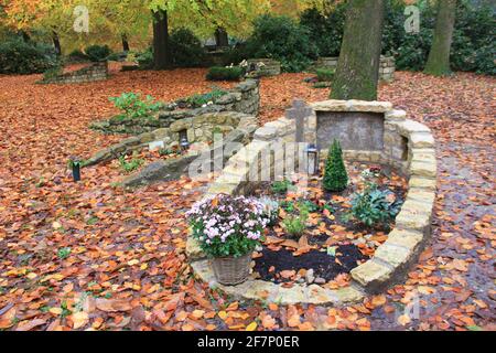 Heilig Landstichting Friedhof Stockfoto