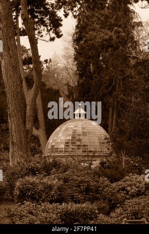 Schweizer Garten Alter Wächter Stockfoto