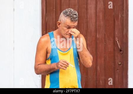 Szenen in der Stadt Santa Clara, Villa Clara, Kuba, Jahr 2016 Stockfoto